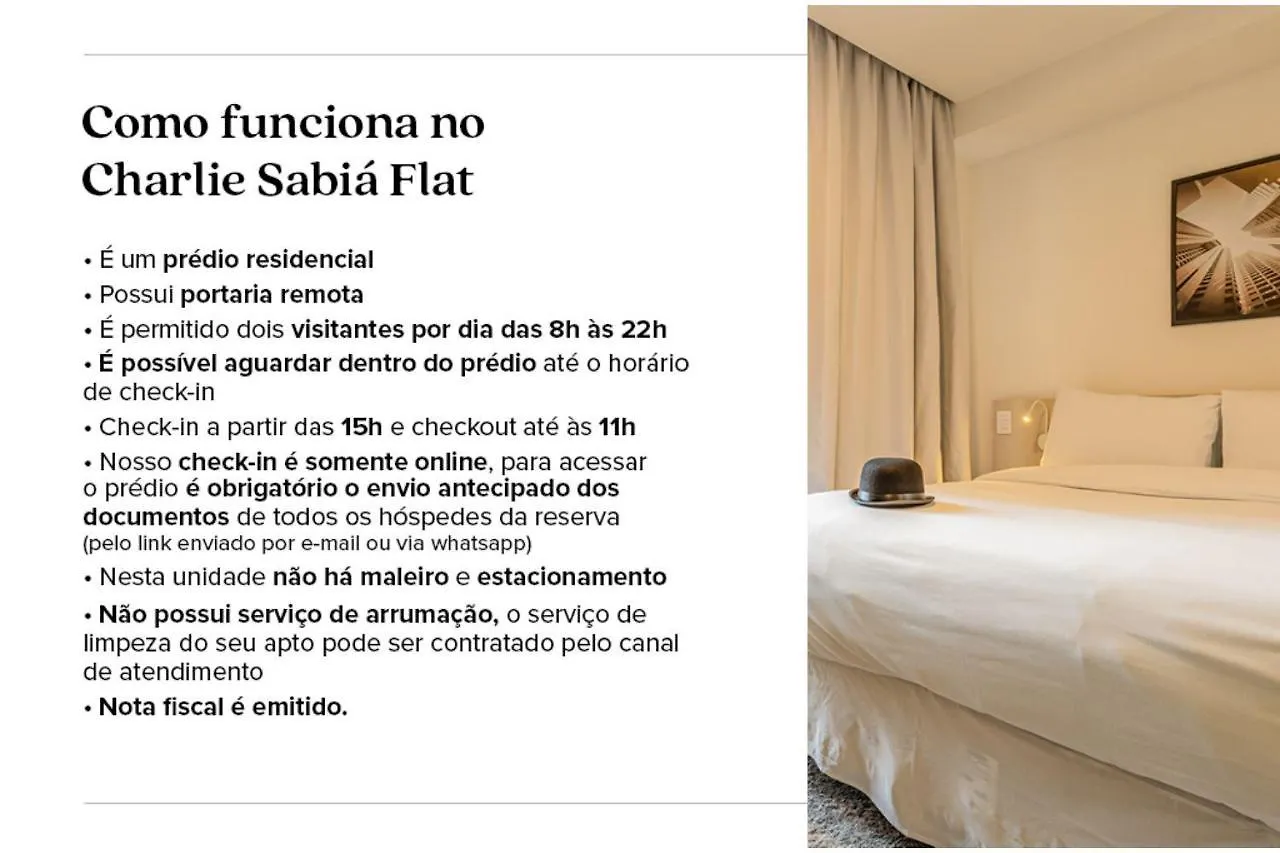 Charlie Sabia Moema Essential Apartamento São Paulo 0*,